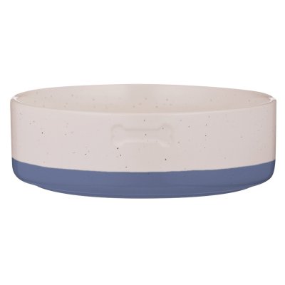 Zoom bild av Mason Cash Keramikskål Dip Bone Blue 15x5cm hundskål keramik pet bowl matskål vattenskål stilren snygg