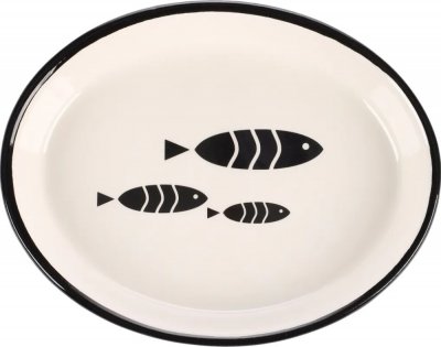 Zoom bild av Matskål keramik Sardi oval 150 ml