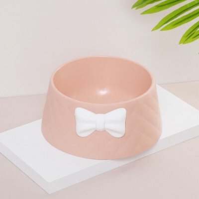 Zoom bild av Matskål rosett quiltad plast, flera färger