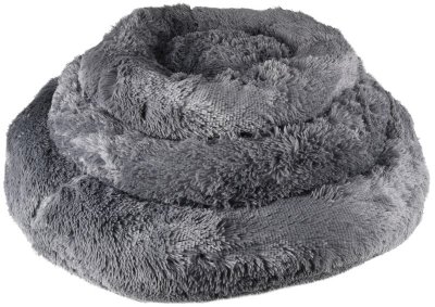 Zoom bild av Mjuk rund Kremsbädd grå, flera storlekar