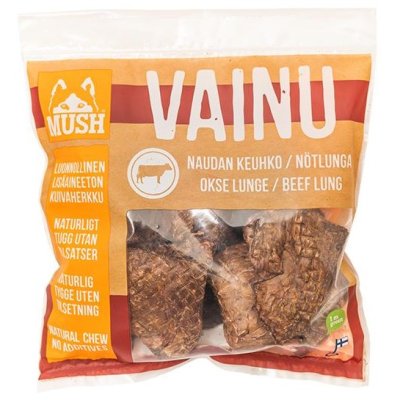 Zoom bild av MUSH Vainu Nötlunga 140g påse