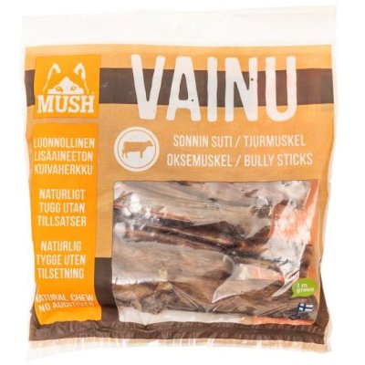 Zoom bild av MUSH Vainu Tjurmuskel 250g påse