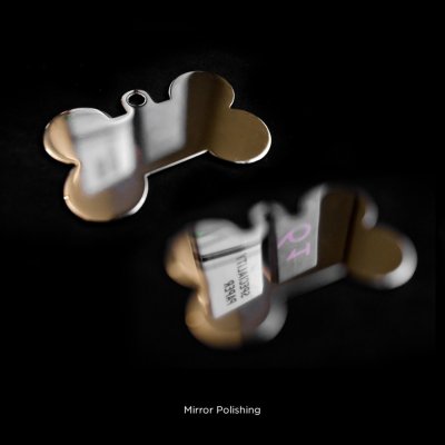 Zoom bild av MyFamily Tegn Gravyrbricka Ben Stål Mässing, olika storlekar