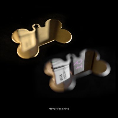 Zoom bild av MyFamily Tegn Gravyrbricka Ben Stål Mässing, olika storlekar