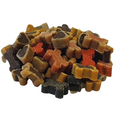 Zoom bild av nobby starsnack party mix hundgodis mjuka ben hjärtan goda utan socker kvalitet nobby