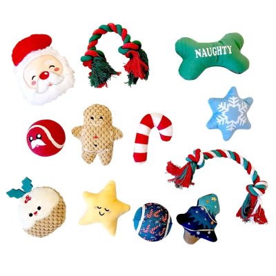 Zoom bild av Nobby Xmas Adventskalender Hund, 12 luckor toy gift box julkalender hundleksaker hundjulklapp kalender 12 leksaker hund jul fest