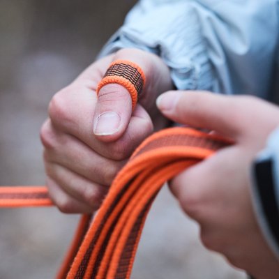 Zoom bild av Non-Stop Friction Long Line Orange 15 m