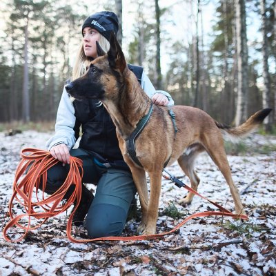 Zoom bild av Non-Stop Friction Long Line Orange 15 m