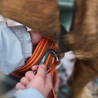 Zoom bild av Non-Stop Friction Long Line Orange 15 m