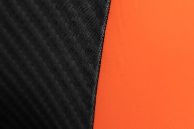 Zoom bild av hundtröja skyddströja neonorange jakttröja nonstop