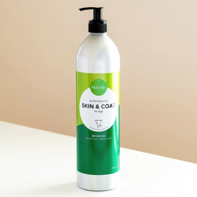 Zoom bild av Nutrolin Skin & Coat Hund 265ml 990ml