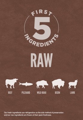 Zoom bild av Orijen Cat Regional Red premium kvalitet kattfoder kattmat nötkött fisk vildsvin bison lamm spannmålsfritt