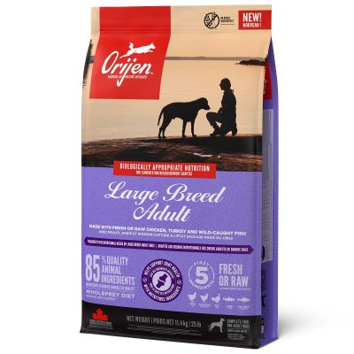 Zoom bild av Orijen Dog Large Breed Adult hundfoder hundmat premium kvalitet stora hundar stor hundras vuxen kyckling kalkon viltfångad fisk
