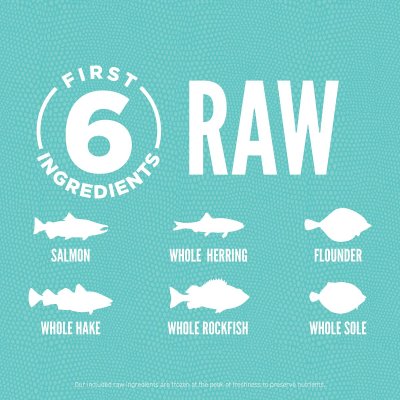 Zoom bild av Orijen Dog Marine Fish Small Breed hundfoder hundmat små hundar småhundar fisk lax olika fiskar spannmålsfritt premium kvalitet