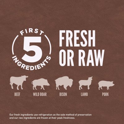 Zoom bild av Orijen Dog Regional Red hundfoder hundmat premium kvalitet råbiff lamm gris spannmålsfritt