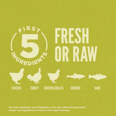 Zoom bild av Orijen Dog Senior hundfoder hundmat kyckling kalkon viltfångad fisk premium hund alla raser kvalitet