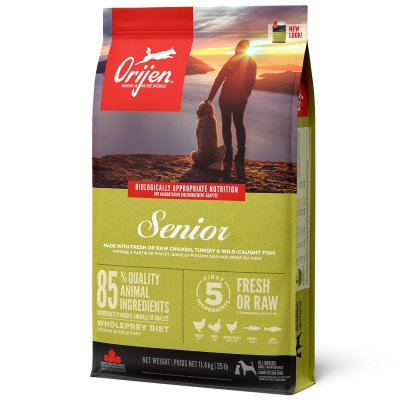 Zoom bild av Orijen Dog Senior hundfoder hundmat kyckling kalkon viltfångad fisk premium hund alla raser kvalitet