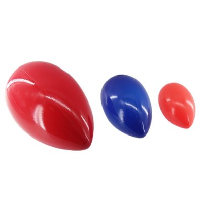 Zoom bild av Hundleksak Pawise Funny Egg, olika storlekar, hårdplast hund jaga boll leksak