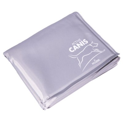 Zoom bild av Petcare Active Canis Kyldyna Grå, tre storlekar cooling pad kylmatta gray medium large xl kylande varma dagar sommar sol självky
