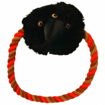 Party Pets Crow with rope, 14 cm