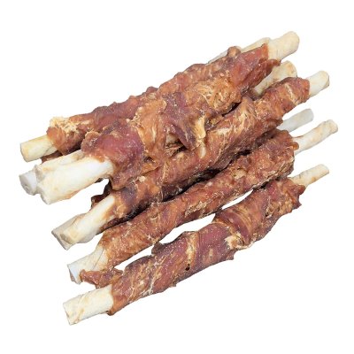 Zoom bild av Petcare PL Private Label Treateater Twisted Beef 350g tuggpinnar nöt hundgodis tuggben hundtugg råhud nötkött smakrik inga tills