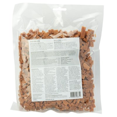 Zoom bild av Petcare Private Label PL Treateaters Duck Mini Bits 350g ankkuber hundgodis belöningsgodis hund godis träningsgodis minikuber an