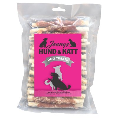 Zoom bild av Petcare Private Label PL Treateaters Twisted Lamb 350g tuggpinnar hundtugg lamm råhud smakrikt bra för tänderna tugg torkad råhu