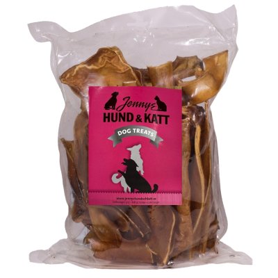Zoom bild av Petcare Private Label Treateaters Naturliga Buffelchips 250 500 900 gram buffelhud tuggchips hundtugg hundgodis belöning hund bu