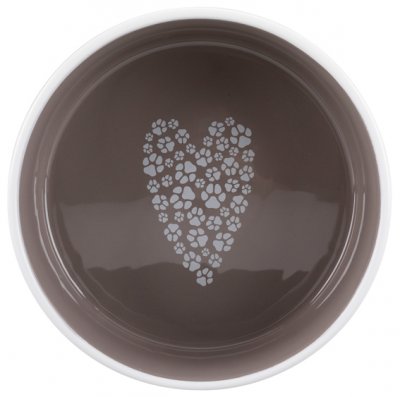 Zoom bild av Pet's Home keramikskål greige, flera storlekar