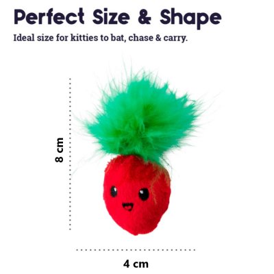 Zoom bild av Petstages Straw-babies 3-p