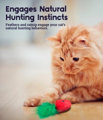 Zoom bild av Petstages Straw-babies 3-p