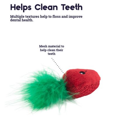 Zoom bild av Petstages Straw-babies 3-p