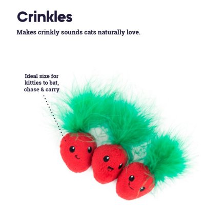 Zoom bild av Petstages Straw-babies 3-p