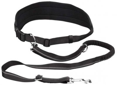 Zoom bild av HandsFreebälte med expander 75-120/9 cm, koppel 120-150, svart
