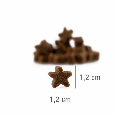 Zoom bild av Platinum STARS Salmon, 185g lax fisk hundgodis hundsnacks stjärnor mjuka saftiga för hund