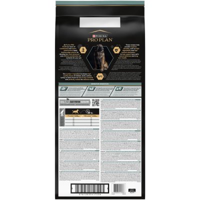 Zoom bild av hundfoder hundmat optidigest sensitive digestion vuxen hund matkänslig matsmältning proplan purina