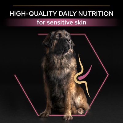 hundfoder hundmat purina proplan optiderma sensitive skin storhund