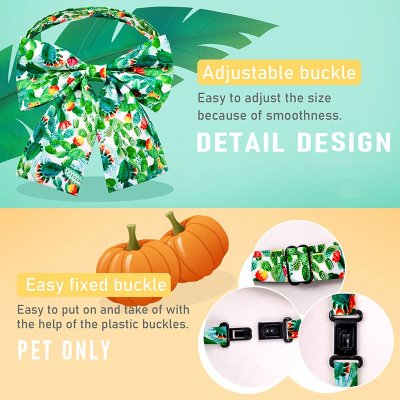 Zoom bild av Rosett på halsband, flera modeller