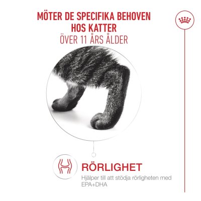 Zoom bild av royal canin senior ageing 11+ torrfoder kattfoder kattmat äldre seniora katter