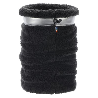 Zoom bild av Rukka Pets Plush Tube Scarf black hundhalsduk svart reflex halsduk hund vinter scarf värmande hundtillbehör skydd för hundens ör