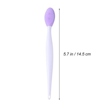 Zoom bild av Tandborste silikonborsthuvud 15 cm, fyra färger