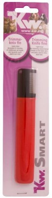 Zoom bild av Trimkniv fintandad röd KW Smart