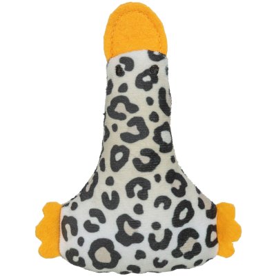 Zoom bild av Trixie Anka Leo m kattmynta, 12 cm kattleksak and leopardmönster plysch beige brun