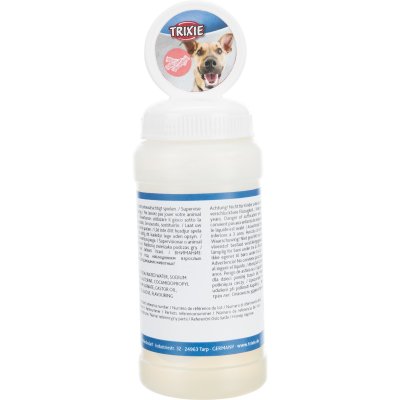Zoom bild av Trixie Bacon bubbles, 120 ml såpbubblor baconsmak hundlek aktivering hundleksak leka hoppa jaga naturlig instinkt