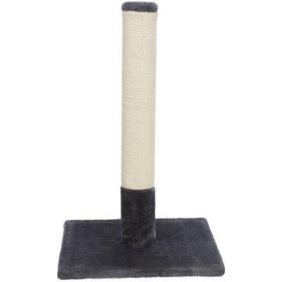 Zoom bild av klöspelare kattklös klösmöbel klöspinne grå beige sisal trixie