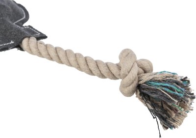 Zoom bild av hundleksak