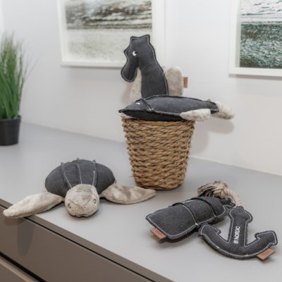 Zoom bild av hundleksak