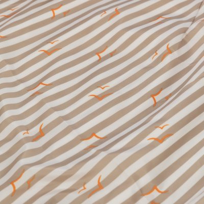 Zoom bild av hundtäcke regntäcke trixie husum sand beige mönstrat foder hundregntäcke vattentätt hundtäcke hundkläder regn skyddande reflex s