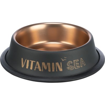 Zoom bild av hundmatskål