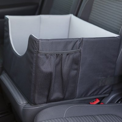 Trixie Bilsäte, 45x28x40 cm, svart/grå